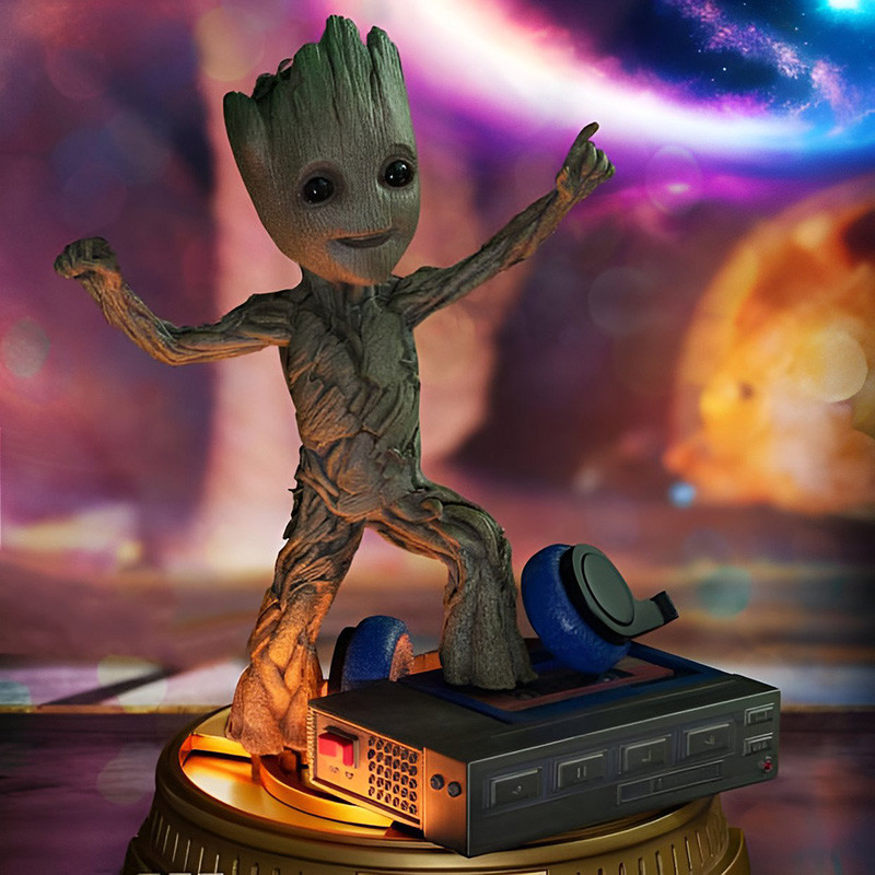 Statue Master Craft Dancing Groot Beast Kingdom Les Gardiens de la Galaxie 2 Statue Master Craft Dancing Groot Beast Kingdom Les Gardiens de la Galaxie 2