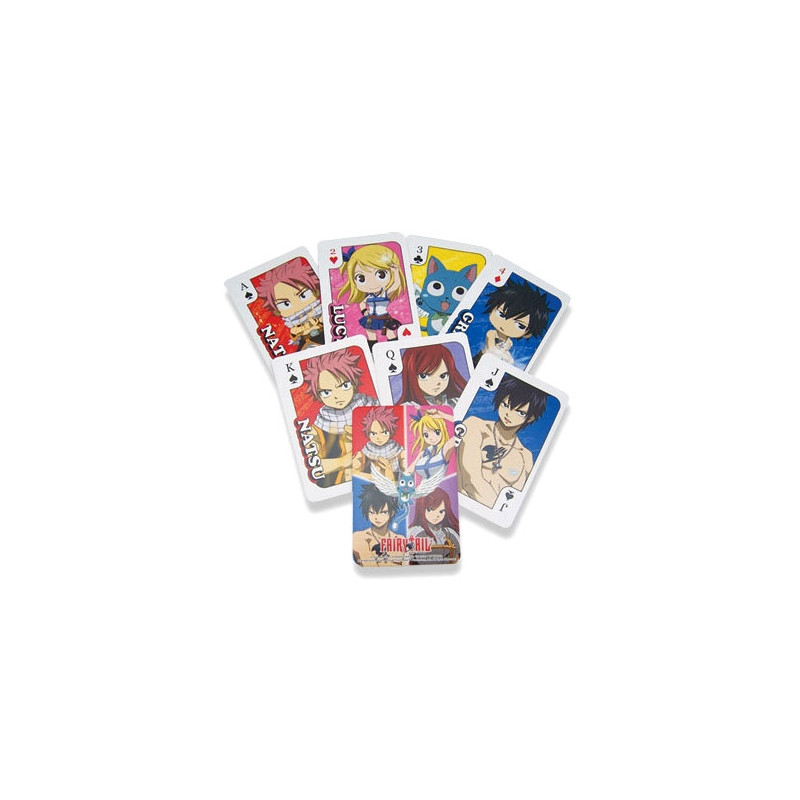 FAIRY TAIL Jeu de cartes à jouer de 54 cartes FAIRY TAIL Jeu de cartes à jouer de 54 cartes