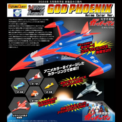 GATCHAMAN Réplique God Phoenix Anime color Evolution Toy