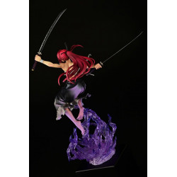 FAIRY TAIL Statue Erza Scarlet Samurai Version Shikkoku Orca Toys