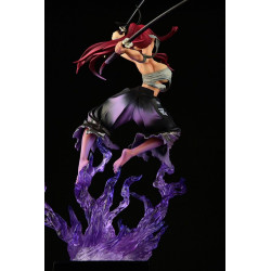 FAIRY TAIL Statue Erza Scarlet Samurai Version Shikkoku Orca Toys