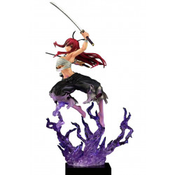 FAIRY TAIL Statue Erza Scarlet Samurai Version Shikkoku Orca Toys