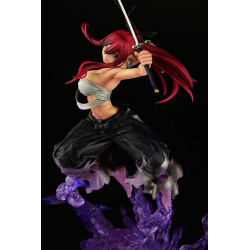 FAIRY TAIL Statue Erza Scarlet Samurai Version Shikkoku Orca Toys