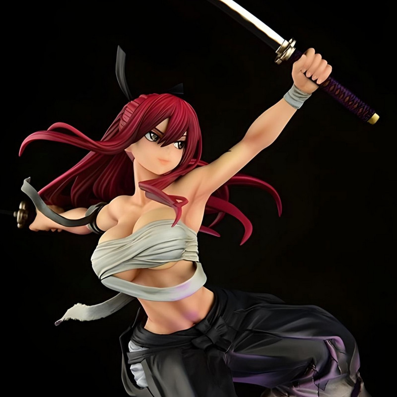 FAIRY TAIL Statue Erza Scarlet Samurai Version Shikkoku Orca Toys FAIRY TAIL Statue Erza Scarlet Samurai Version Shikkoku Orca Toys