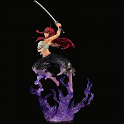 FAIRY TAIL Statue Erza Scarlet Samurai Version Shikkoku Orca Toys