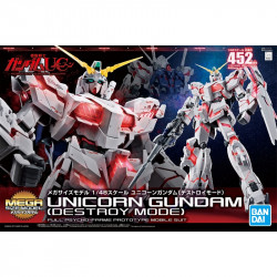 GUNDAM Mega Size Unicorn Gundam Destroy Mode Bandai Gunpla