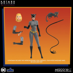 BATMAN: The Animated Pack 4 Figurines Mezco Toyz