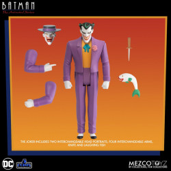 BATMAN: The Animated Pack 4 Figurines Mezco Toyz