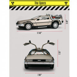 Réplique DeLorean Time Machine Takara Tomy Retour vers le Futur