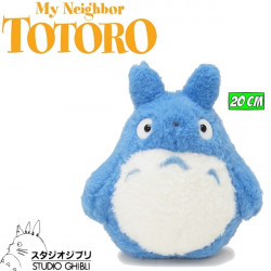 MON VOISIN TOTORO peluche officielle Totoro bleu - 20 cm