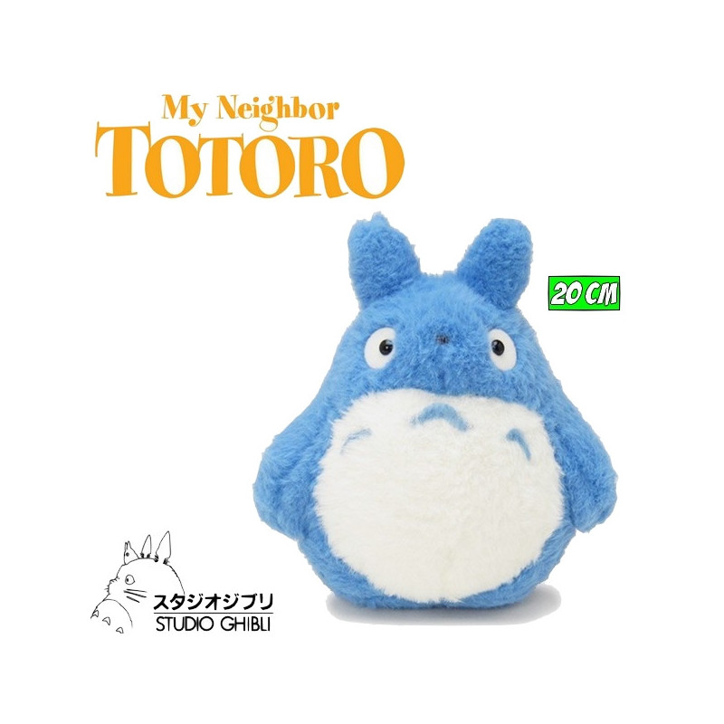 MON VOISIN TOTORO peluche officielle Totoro bleu - 20 cm MON VOISIN TOTORO peluche officielle Totoro bleu - 20 cm