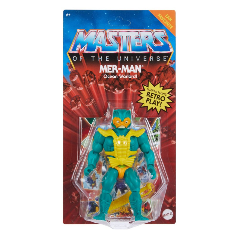 MAITRES DE L’UNIVERS Origins Figurine Mer-Man Mattel MAITRES DE L’UNIVERS Origins Figurine Mer-Man Mattel