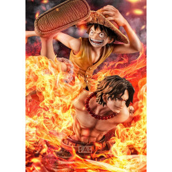 Figurine Luffy & Ace Bond Between Brothers 20th Limited Version P.O.P. NEO-Maximum Megahouse One Piece