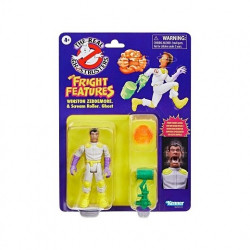 Figurine Winston Zeddemore & Scream Roller Ghost Kenner Classics Hasbro Ghostbusters