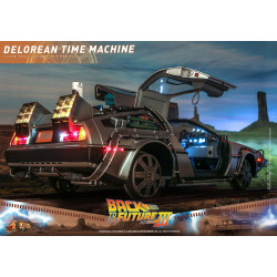 DeLorean Time Machine Movie Masterpiece Hot Toys Retour vers le futur III