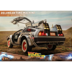 DeLorean Time Machine Movie Masterpiece Hot Toys Retour vers le futur III