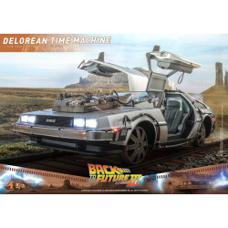 DeLorean Time Machine Movie Masterpiece Hot Toys Retour vers le futur III