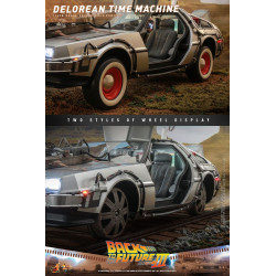 DeLorean Time Machine Movie Masterpiece Hot Toys Retour vers le futur III