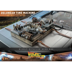 DeLorean Time Machine Movie Masterpiece Hot Toys Retour vers le futur III