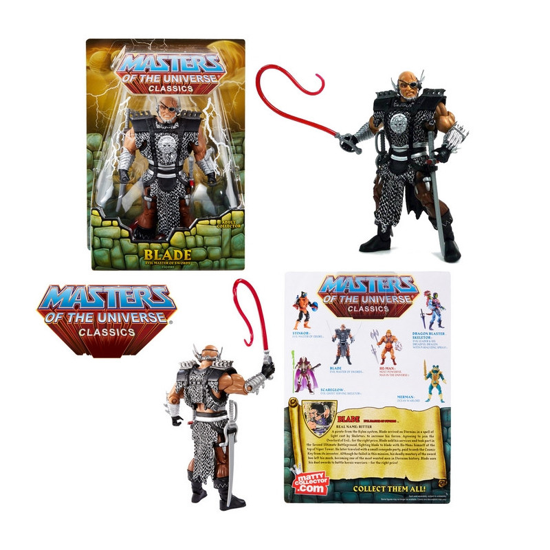 MAITRES DE L'UNIVERS CLASSICS figurine Blade MAITRES DE L'UNIVERS CLASSICS figurine Blade