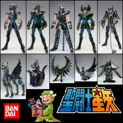 SAINT SEIYA MYTH Cloth Bronze Pack 5 Chevaliers Noirs Bandai Tamashii