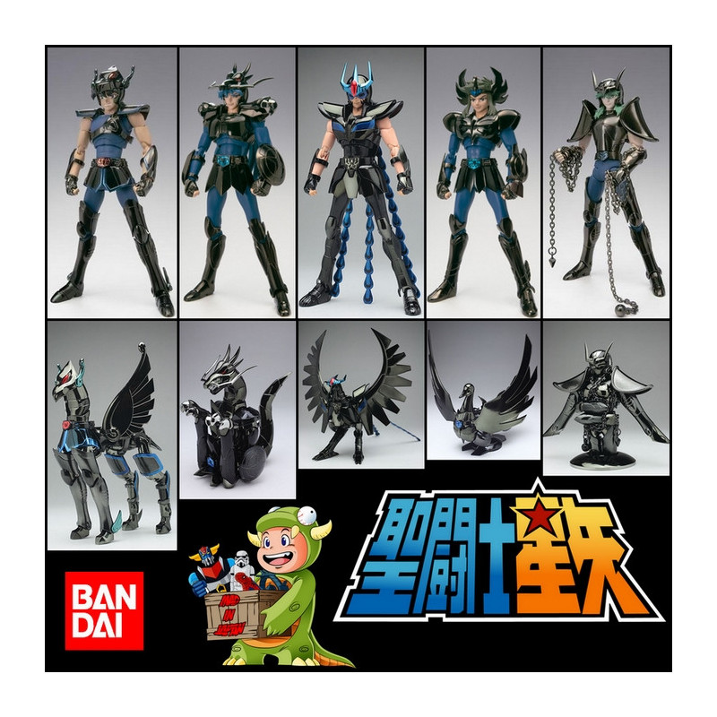 SAINT SEIYA MYTH Cloth Bronze Pack 5 Chevaliers Noirs Bandai Tamashii SAINT SEIYA MYTH Cloth Bronze Pack 5 Chevaliers Noirs Bandai Tamashii