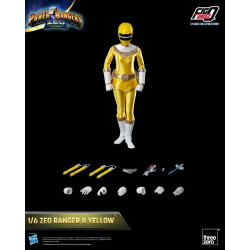 Figurine Zeo Ranger II Yellow Fig Zero Threezero Power Rangers Zeo
