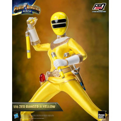 Figurine Zeo Ranger II Yellow Fig Zero Threezero Power Rangers Zeo