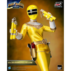 Figurine Zeo Ranger II Yellow Fig Zero Threezero Power Rangers Zeo