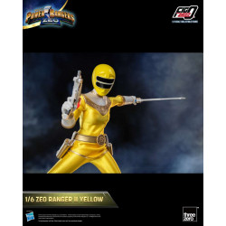 Figurine Zeo Ranger II Yellow Fig Zero Threezero Power Rangers Zeo