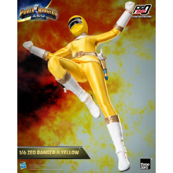 Figurine Zeo Ranger II Yellow Fig Zero Threezero Power Rangers Zeo