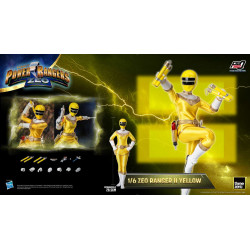 Figurine Zeo Ranger II Yellow Fig Zero Threezero Power Rangers Zeo