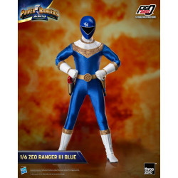 Figurine Zeo Ranger III Blue Fig Zero Threezero Power Rangers Zeo