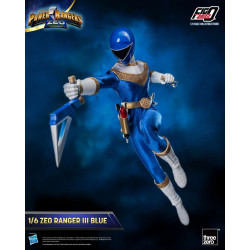 Figurine Zeo Ranger III Blue Fig Zero Threezero Power Rangers Zeo