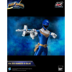 Figurine Zeo Ranger III Blue Fig Zero Threezero Power Rangers Zeo