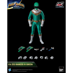Figurine Zeo Ranger IV Green Fig Zero Threezero Power Rangers Zeo