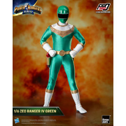 Figurine Zeo Ranger IV Green Fig Zero Threezero Power Rangers Zeo