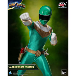 Figurine Zeo Ranger IV Green Fig Zero Threezero Power Rangers Zeo