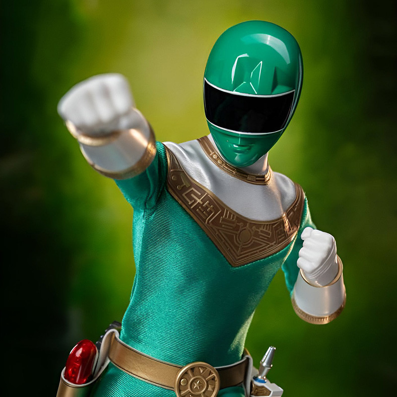 Figurine Zeo Ranger IV Green Fig Zero Threezero Power Rangers Zeo