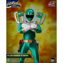 Figurine Zeo Ranger IV Green Fig Zero Threezero Power Rangers Zeo