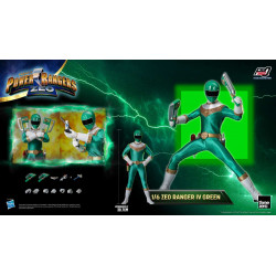 Figurine Zeo Ranger IV Green Fig Zero Threezero Power Rangers Zeo