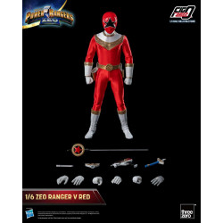 Figurine Zeo Ranger V Red Fig Zero Threezero Power Rangers Zeo