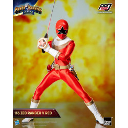 Figurine Zeo Ranger V Red Fig Zero Threezero Power Rangers Zeo