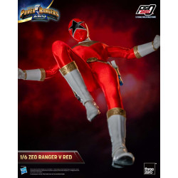 Figurine Zeo Ranger V Red Fig Zero Threezero Power Rangers Zeo