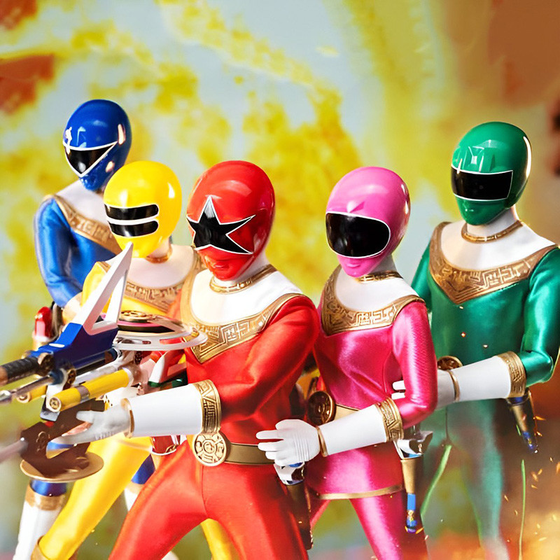 Pack Figurines Zeo Rangers Fig Zero Threezero Power Rangers Zeo Pack Figurines Zeo Rangers Fig Zero Threezero Power Rangers Zeo