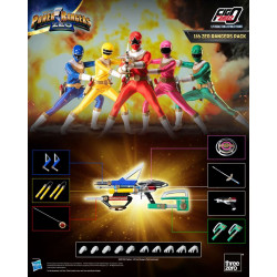 Pack Figurines Zeo Rangers Fig Zero Threezero Power Rangers Zeo