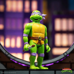 Figurine ReAction Donatello Toon Super7 Tortues Ninja