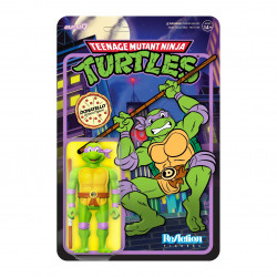 Figurine ReAction Donatello Toon Super7 Tortues Ninja