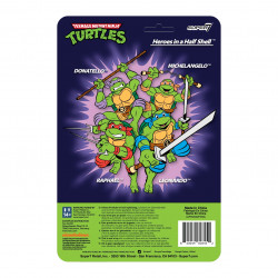 Figurine ReAction Donatello Toon Super7 Tortues Ninja