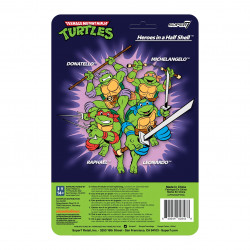 Figurine ReAction Leonardo Toon Super7 Tortues Ninja